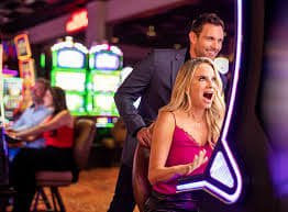 Lucky Casino game lobby overview showing slots and live game categories